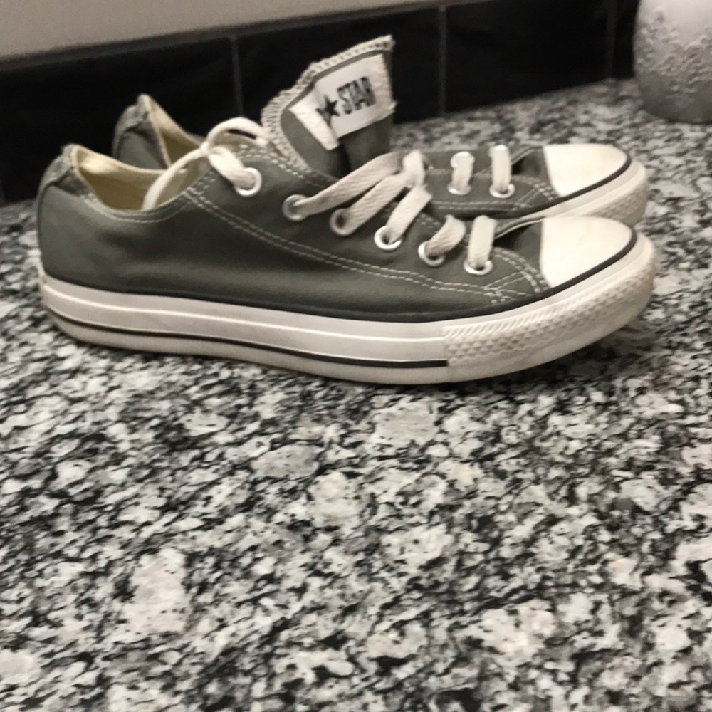 Grey Converse All-Stars